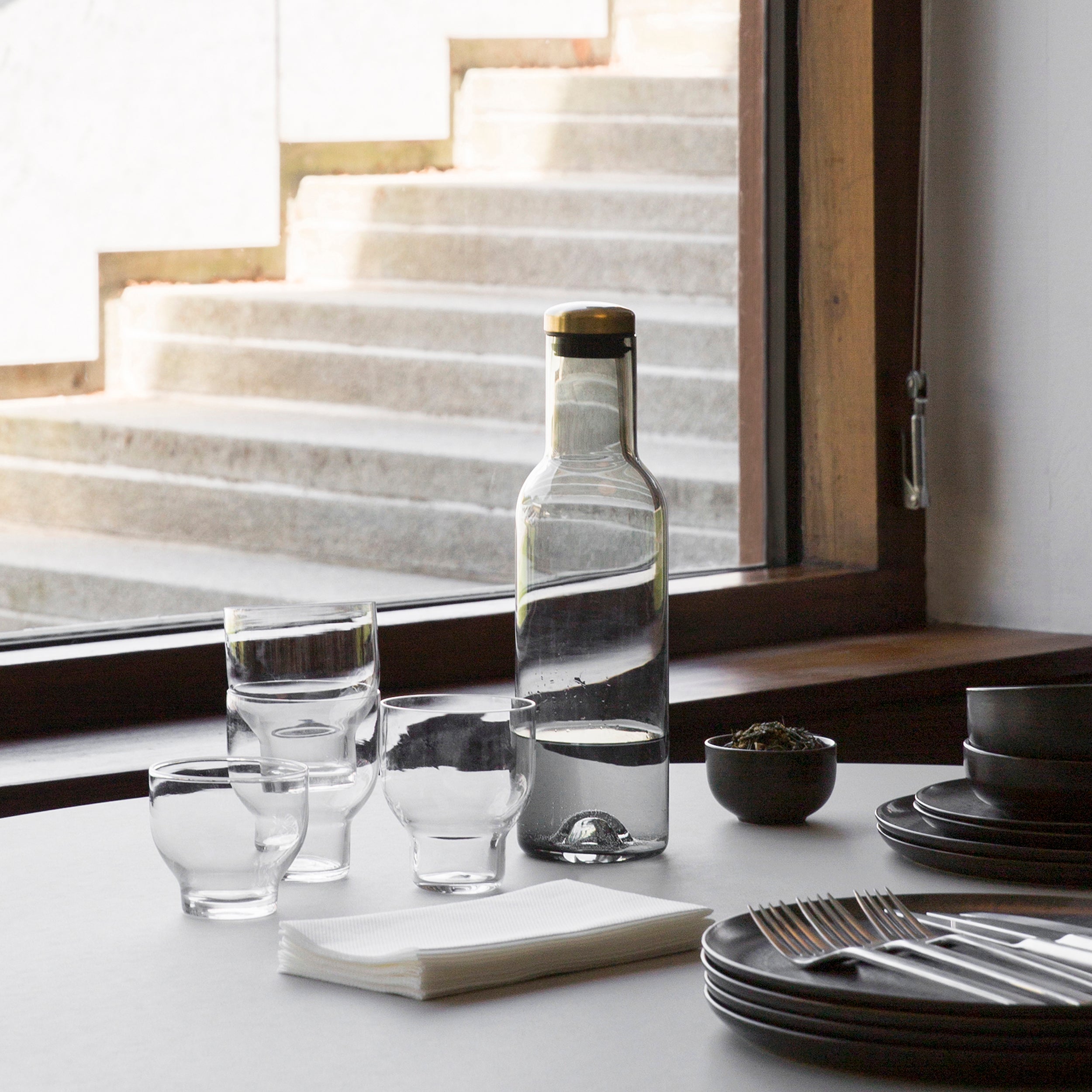 Bottle Carafe 1L Glass